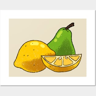 Pear&Lemons Posters and Art